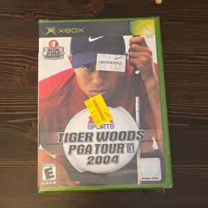 Tiger Woods PGA Tour 2004 Game - Factory Sealed And Classic Price Tags
